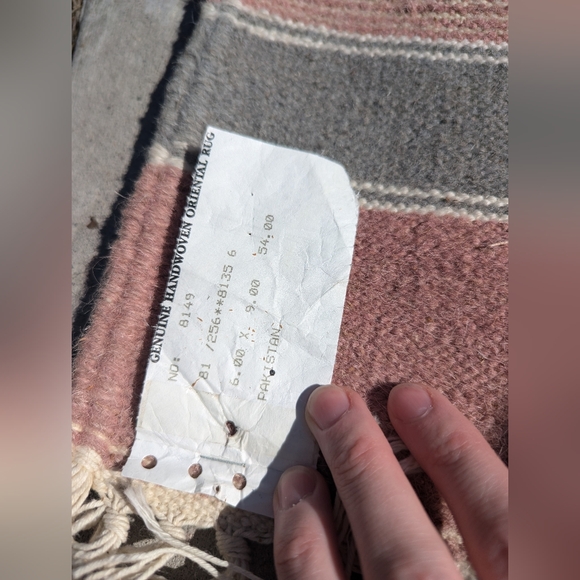 Southwestern Pattern Large Rug - Picture 5 of 7